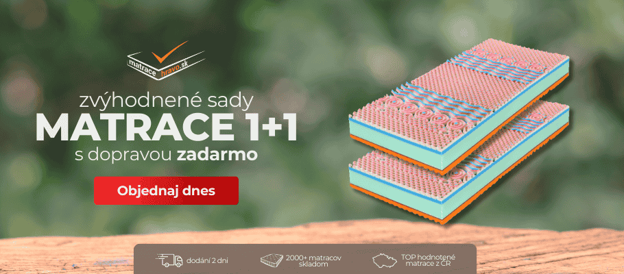 matrace 1+1 akcia