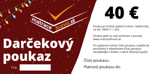Darčekový poukaz 40€ - na vytlačenie